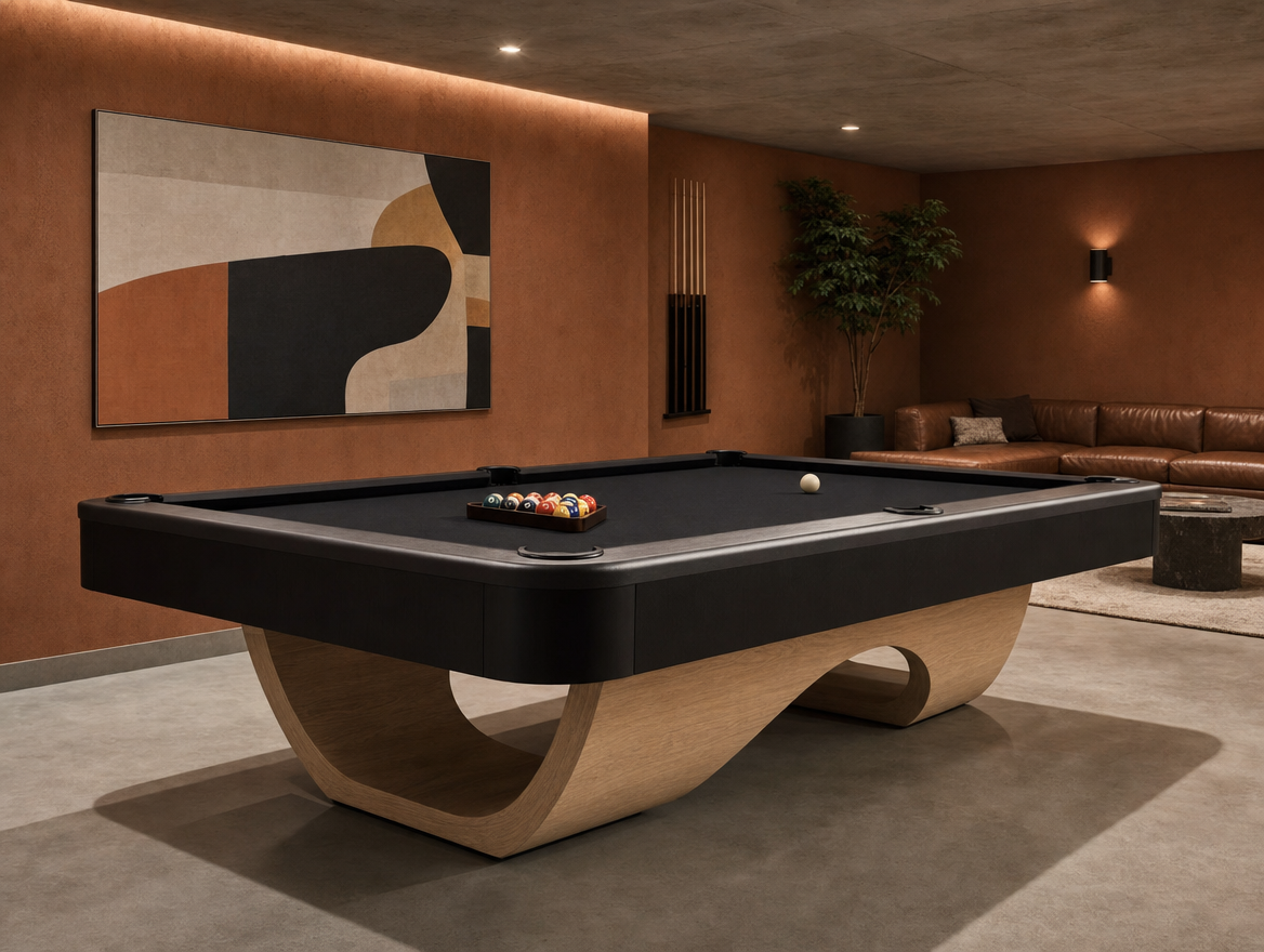 Blackwell Haven – Modern Slate Pool Table
