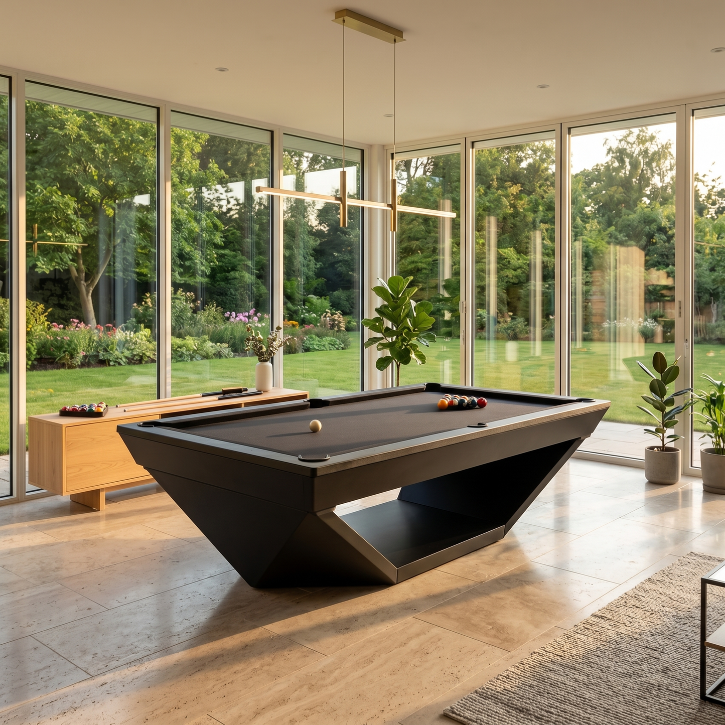 Blackwell Stealth – Modern Slate Pool Table
